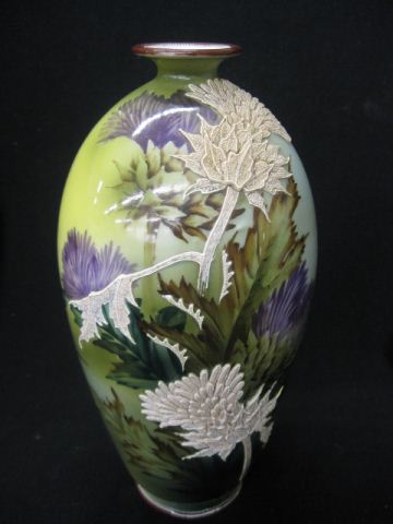Japanese Moriage Porcelain Vase
