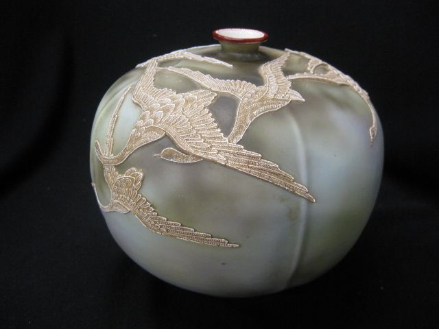 Nippon Moriage Handpainted Porcelain 39f505