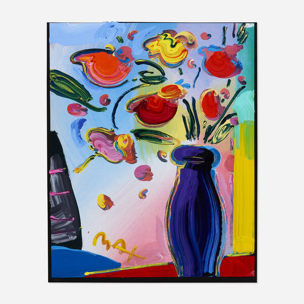 Peter Max b 1937 Untitled Vase 39f52c