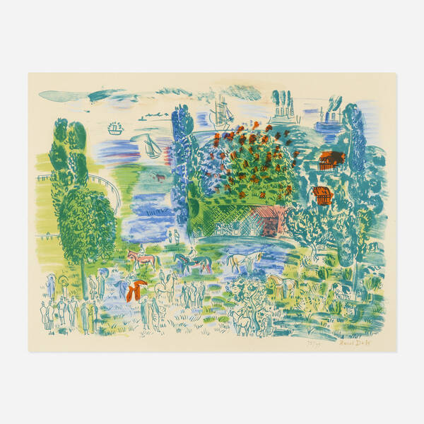 Raoul Dufy 1877 1953 Au Paddock  39f53e