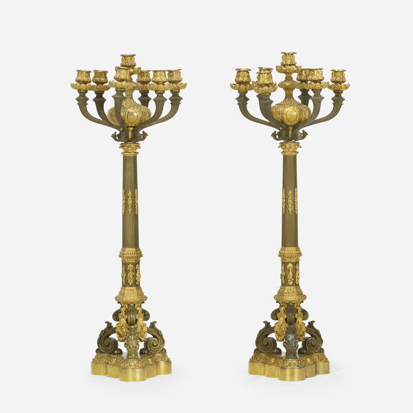 Louis Philippe Candelabra pair  39f5dd