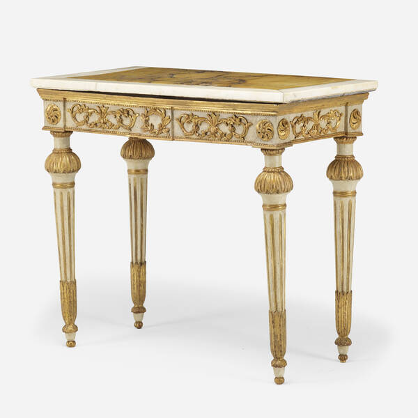 Italian Neoclassical console table  39f602