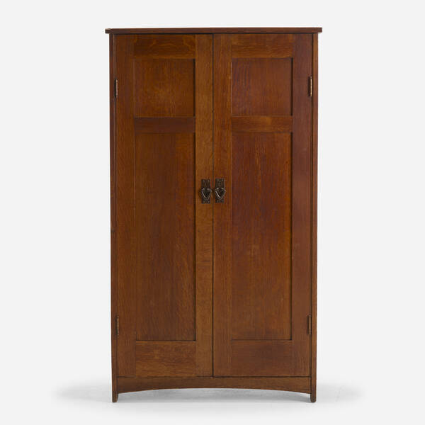 Gustav Stickley. Child's wardrobe,