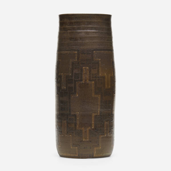 Paul Beyer Vase c 1925 glazed 39f72d