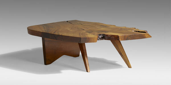 George Nakashima Slab coffee table  39f78f