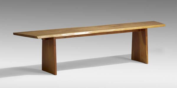 George Nakashima. Bench. 1969,