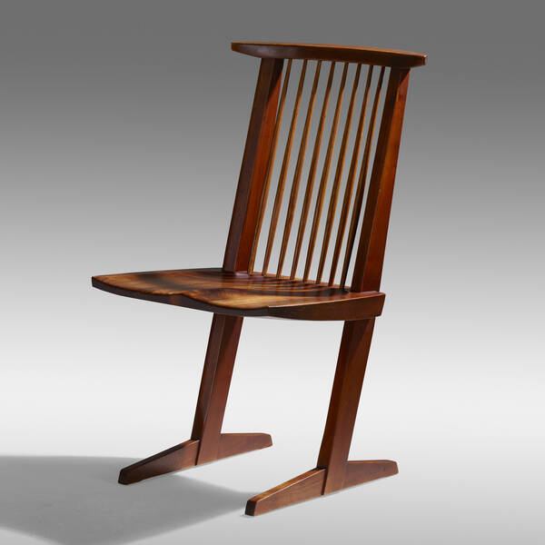 George Nakashima. Conoid chair.