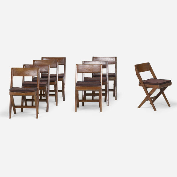 Pierre Jeanneret. Chairs from the