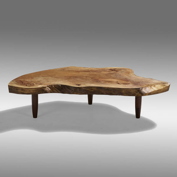 Mira Nakashima. Turned Leg table.