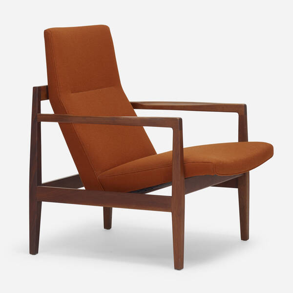 Jens Risom. Lounge chair. c. 1960,