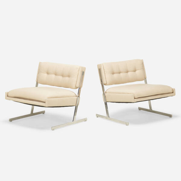Harvey Probber. Lounge chairs,