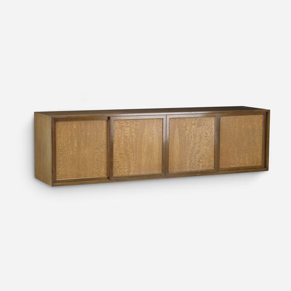 Harvey Probber. Wall-hanging cabinet.