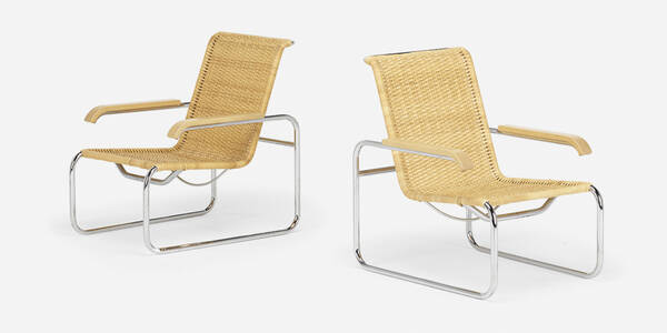 Marcel Breuer. Lounge chairs model