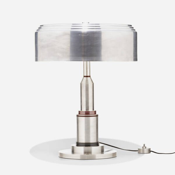 Saturn. Table lamp. c. 1980, spun