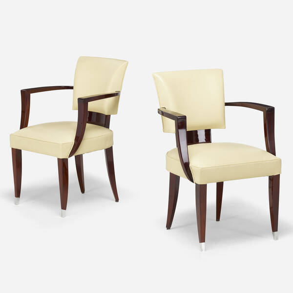 French Art Deco armchairs pair  39f9f6