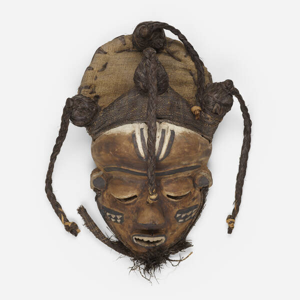 Chokwe artist Mask 20th century  39fa0d