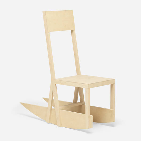 Robert Wilson. Rocking chair from