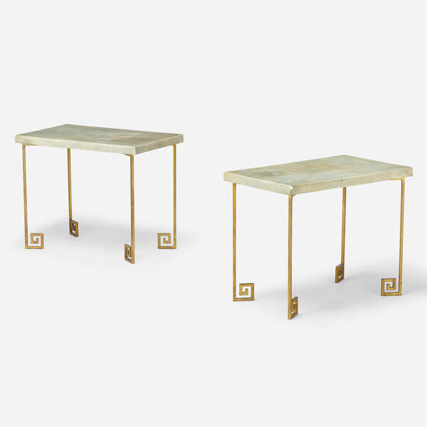 French. Occasional tables, pair.