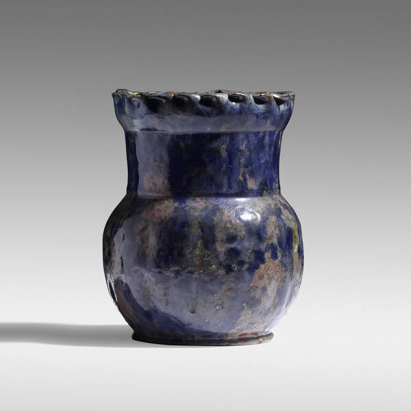 George E. Ohr. Vase. 1897-1900,