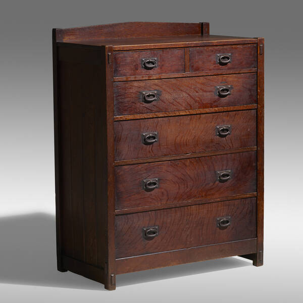 Gustav Stickley. Early dresser,