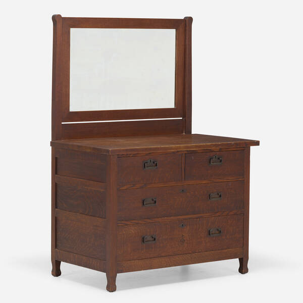 Roycroft. Dresser with mirror,