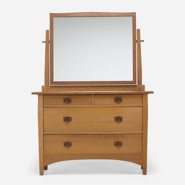 Gustav Stickley. Dresser, model