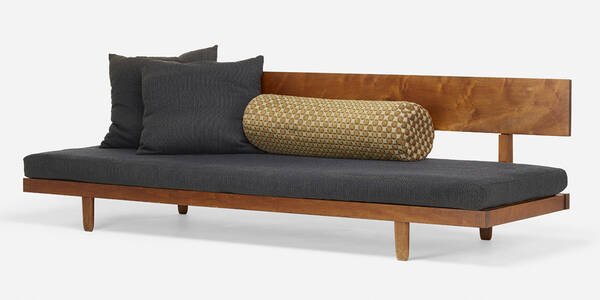 George Nakashima. Rare Daybed with