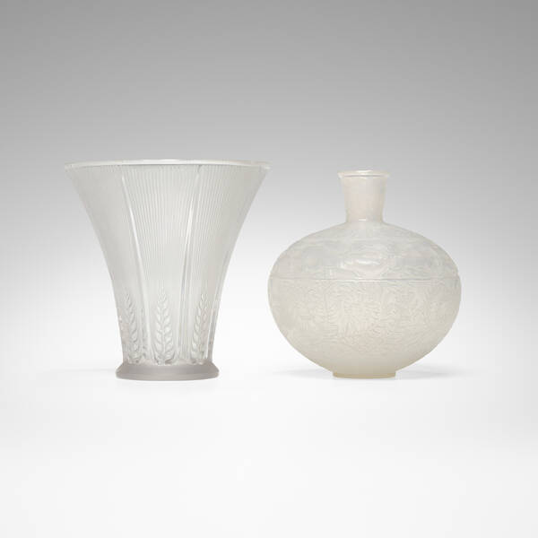 Ren Lalique and Lalique Vases  39d4d1