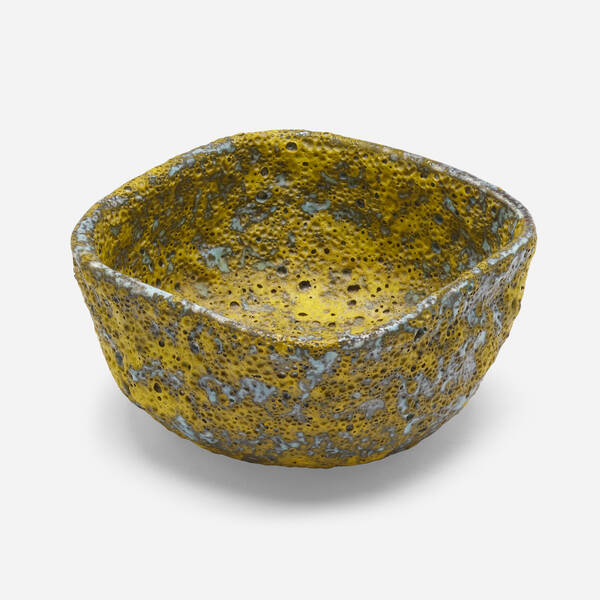 Polia Pillin. Bowl. volcanic-glazed