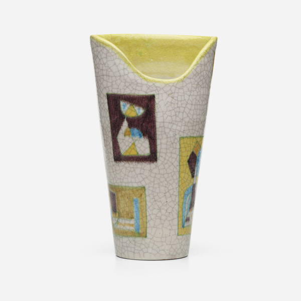 Guido Gambone. Vase. c. 1960, glazed