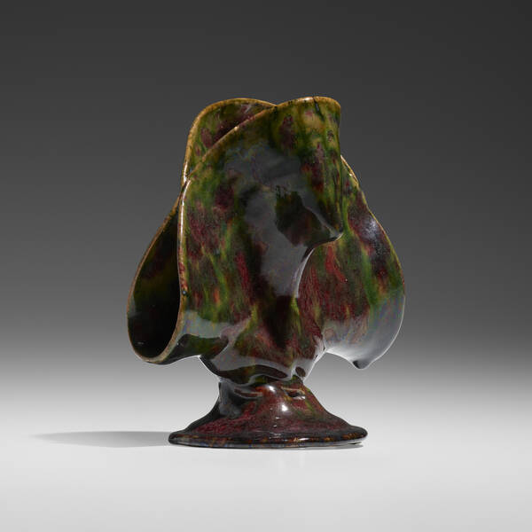 George E. Ohr. Vase. 1897-1900,