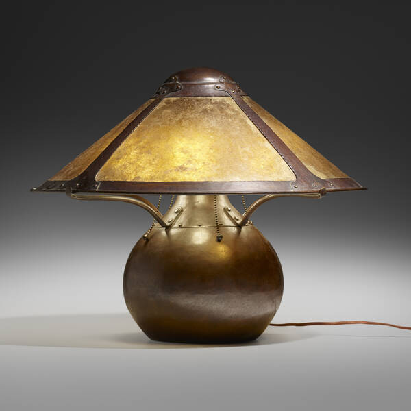 Dirk van Erp. Early table lamp.