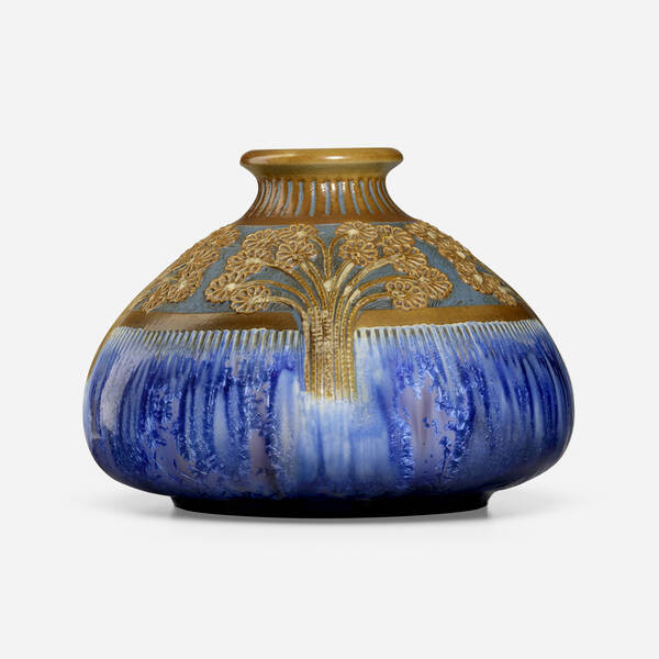 Mougin. Large vase with stylized