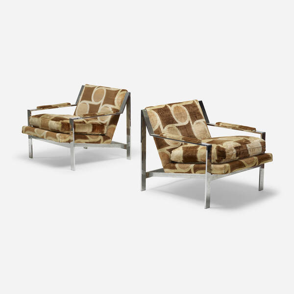 Cy Mann Lounge chairs pair c  39d704