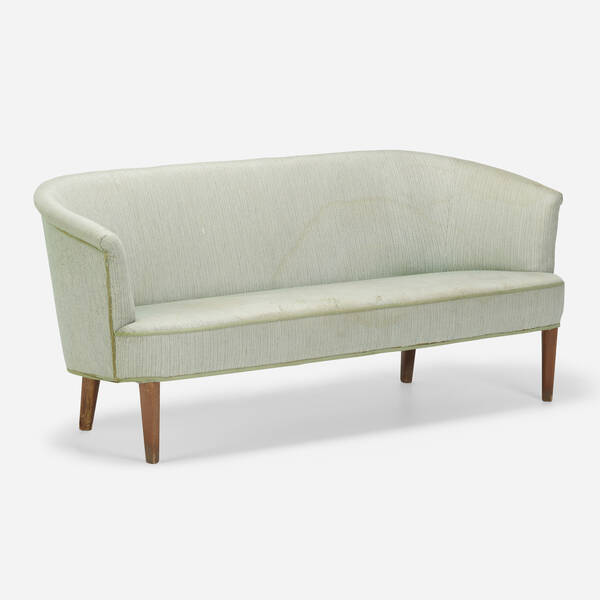 Carl Malmsten. Sofa. c. 1955, upholstery,