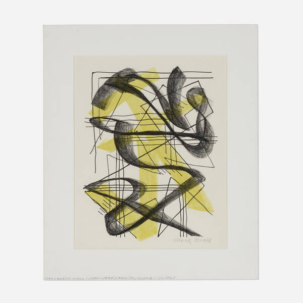 Marg Moll b 1965 Untitled lithograph 39d742