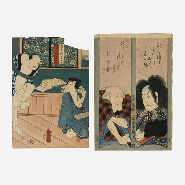 Utagawa Kunisada 1786 1865 Two 39d7ed