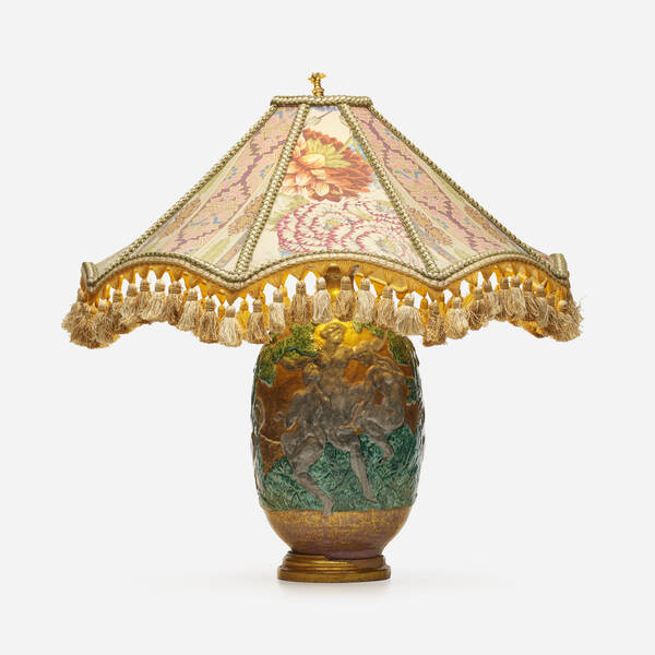 French. Lamp. early 20th century,