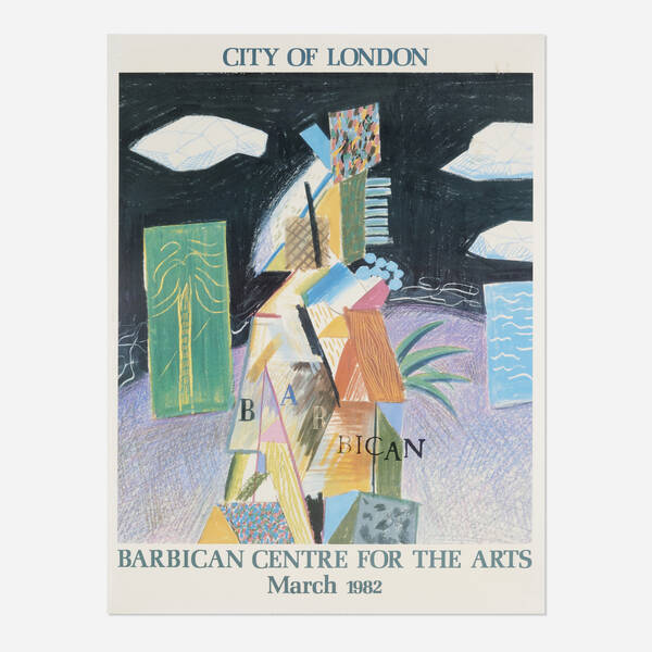 David Hockney b 1937 City of London  39d97b