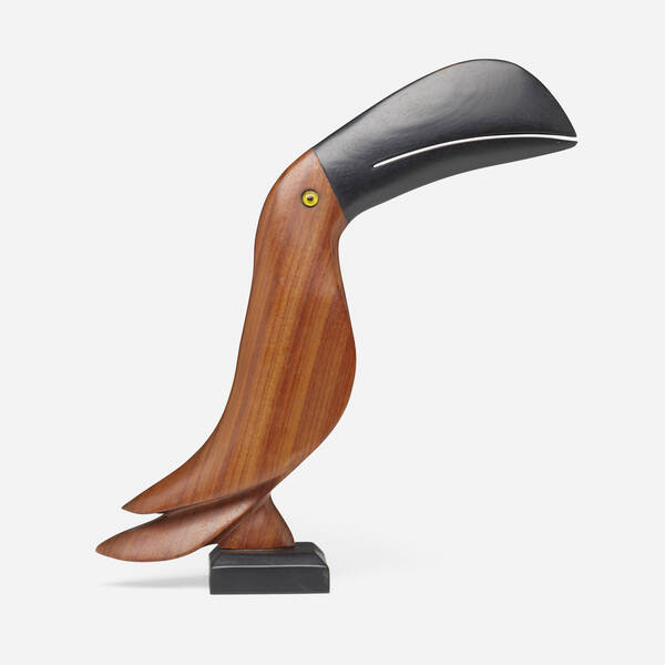 Franz Hagenauer. Toucan. c. 1965, carved