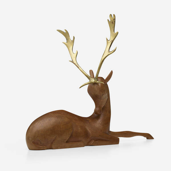 Karl Hagenauer Resting Deer c  39da20