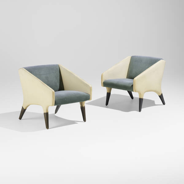 Gio Ponti. Lounge chairs from the