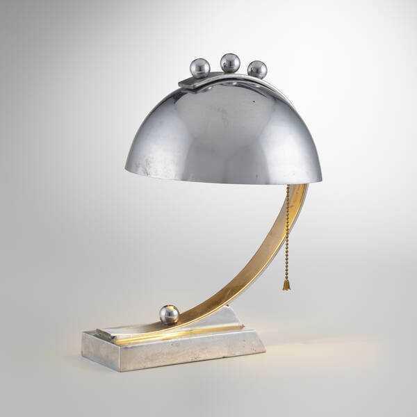 Modern. Table lamp. chrome-plated aluminum