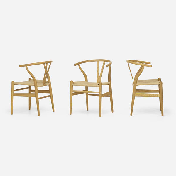 Hans J. Wegner. Wishbone chairs,