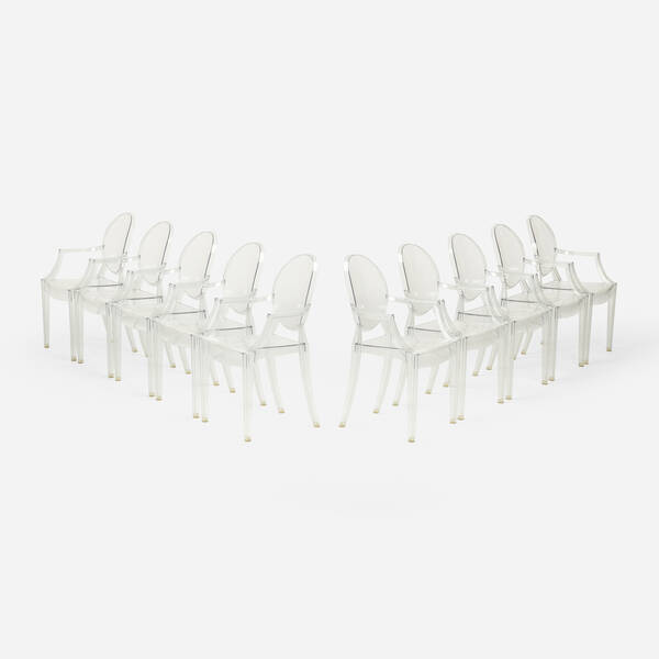 Philippe Starck Louis Ghost chairs  39db5c