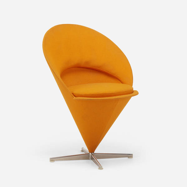 Verner Panton, attribution. Cone chair.