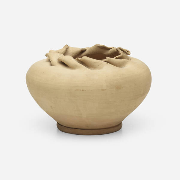 George E. Ohr. Vase. 1898-1910,