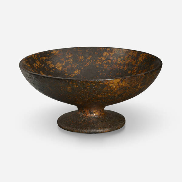 Hans Hedberg. Large footed bowl.