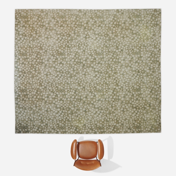 Modern Low pile carpet hand knotted 39dc38