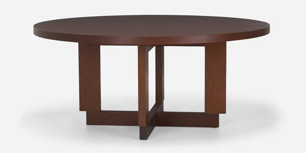 Contemporary. Dining table. mahogany.